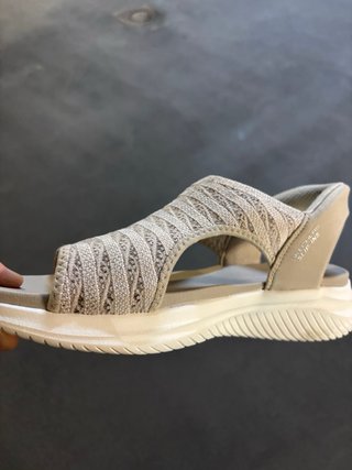 Sandalia Skechers Mujer Talla 40 Rosa Nude