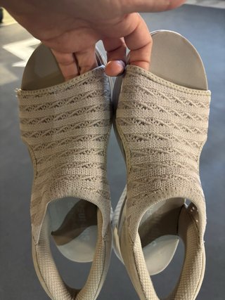 Sandalia Skechers Mujer Talla 40 Rosa Nude
