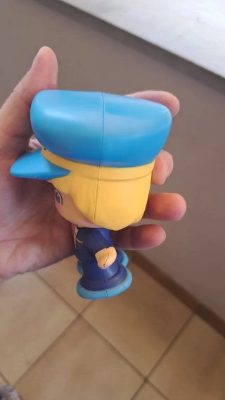 Muñeco Policía Niño Azul Famosa