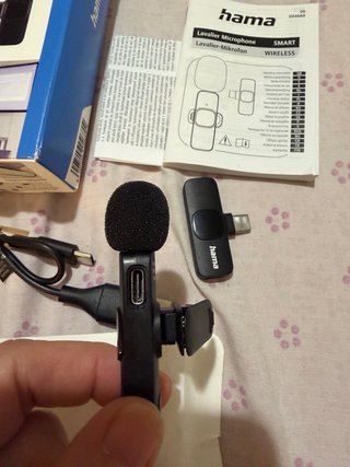 Micrófono Solapa Hama Inalámbrico SMART