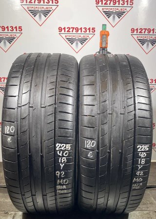*225 40 18 Y CONTINENTAL RUEDA BARATA