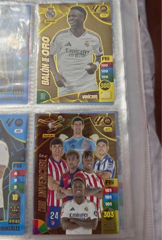 Cromos hits Panini adrenalyn 2024/25 y 2025/26