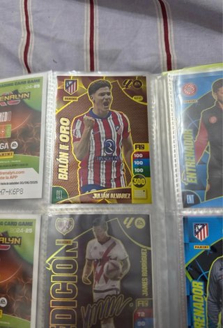 Cromos hits Panini adrenalyn 2024/25 y 2025/26