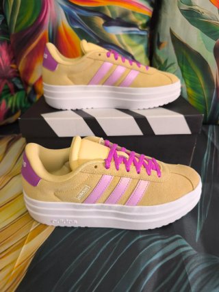 Zapatilla VL Court Bold Rosa y Amarillo 38 2/3