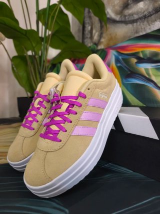 Zapatilla VL Court Bold Rosa y Amarillo 38 2/3