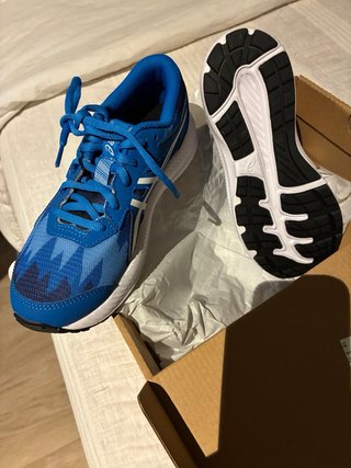 Zapatillas Asics Niños Azul/Blanco Contend 8GS