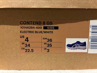 Zapatillas Asics Niños Azul/Blanco Contend 8GS