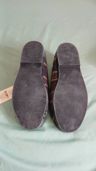 Zapatillas de casa a cuadros