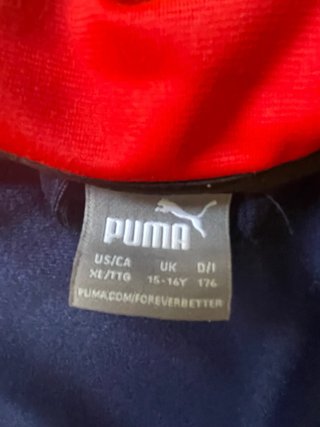 Sudadera Puma Azul y Roja