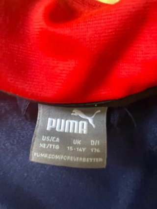 Sudadera Puma Azul y Roja