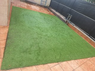 Césped artificial para exterior