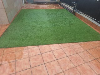 Césped artificial para exterior