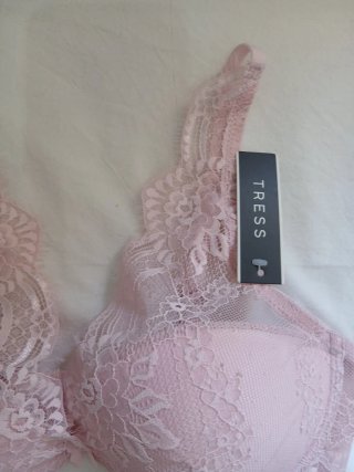 Conjunto lencería rosa