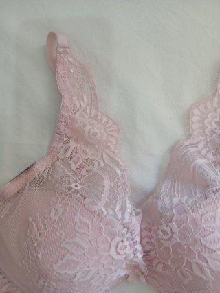 Conjunto lencería rosa