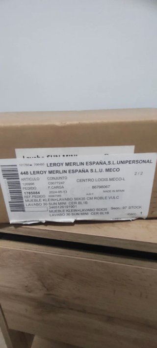 Mueble baño Klein Leroy Merlin + Lavabo