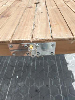 Mesa Plegable Madera Maletín con Sillas