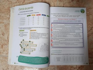 Libro y cuadernillo de francés 4° ESO. Buen estado