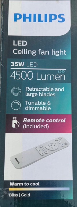 Ventilador de techo nuevo