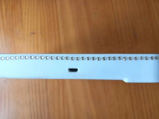 Espejo con luz LED brillos