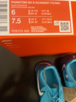 Scarpe da calcio Nike blu/azzurre