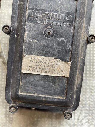 Faro Esterno Alogeno Disano