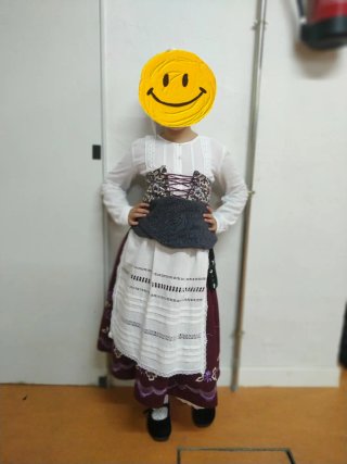 Corpiño regional 6-10 años