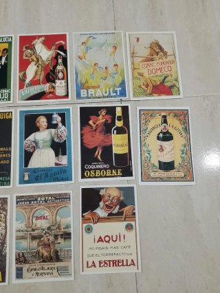 Postales Antiguas vintage Publicitarias