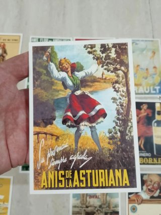 Postales Antiguas vintage Publicitarias