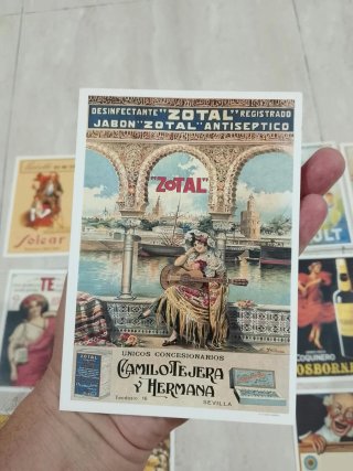 Postales Antiguas vintage Publicitarias