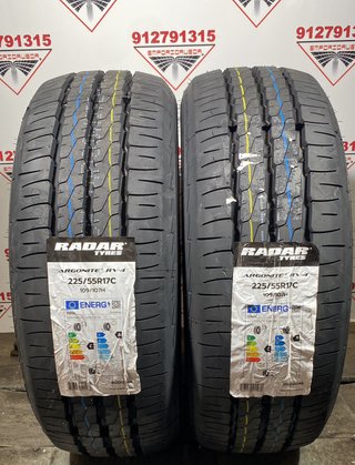 225 55 17C H RADAR RUEDA NUEVA YA MONTADA