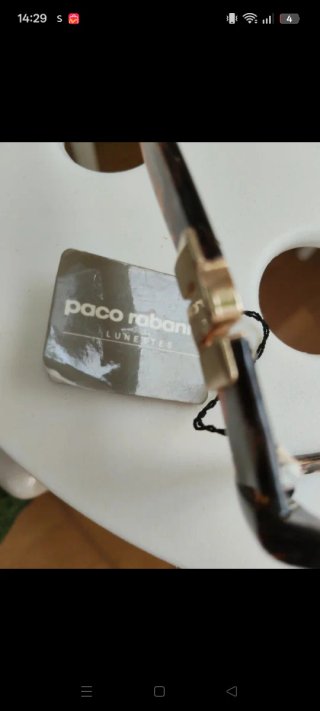 Montura Gafas Paco Rabanne. Sin uso