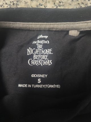 Camiseta The Nightmare Before Christmas Talla L