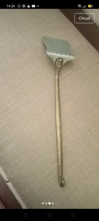 Pala cucina alluminio forata