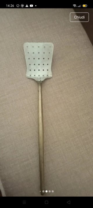 Pala cucina alluminio forata