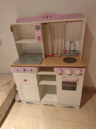 Cocina de juguete para niñas