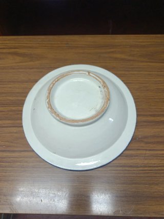 Plato de cerámica artesanal de Marruecos