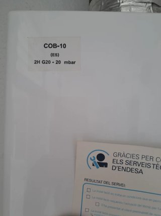 Calentador de gas Cointra COB-10