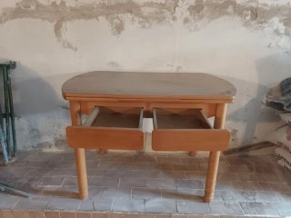 Mesa comedor extensible madera