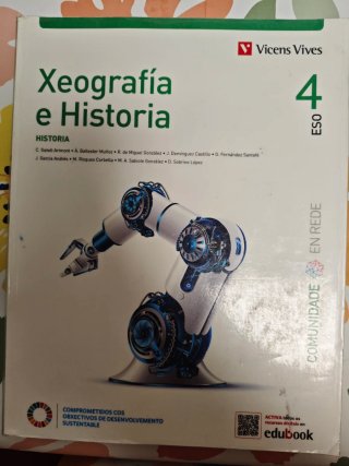 Xeografía e historia, 4 ESO.