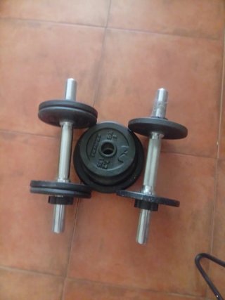 Pesas de gimnasio