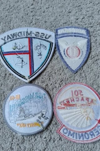 Set Toppe patch Militari