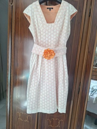 Vestido mujer blanco