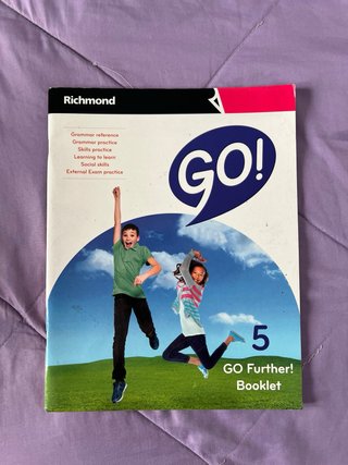 Pack 3 libros Inglés Go! 5 primaria