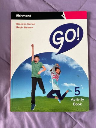 Pack 3 libros Inglés Go! 5 primaria