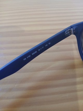 Gafas de sol Ray Ban RB4184 Azul Mate