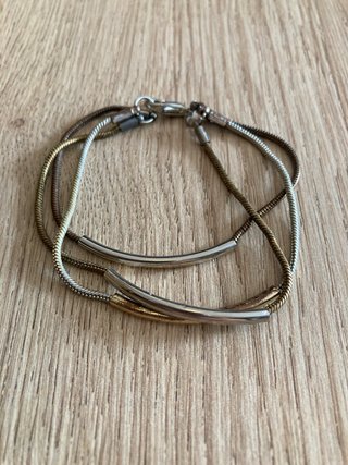 Pulsera eslabones plata
