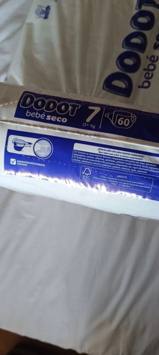 Pañales Dodot Talla 7 (+15kg) - 115 unidades