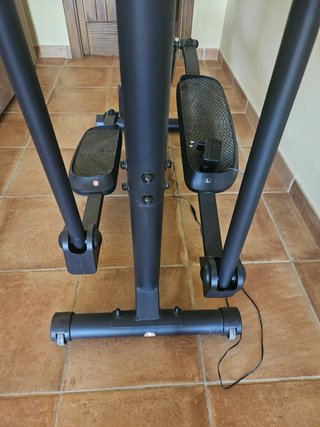 Bicicleta Elíptica Negra y Azul