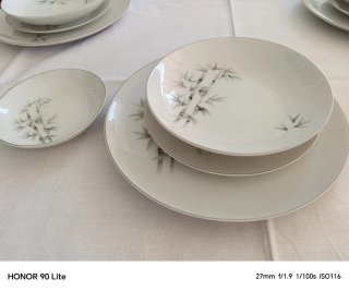 Gran vajilla Porcelana China. 6 servicios complet