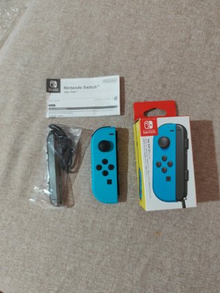 Mando Nintendo Switch Joy-Con L Azul Neón